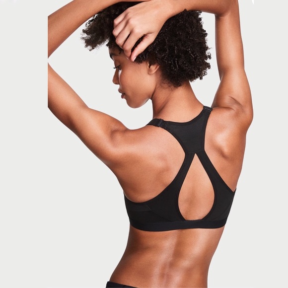 Victoria Sport Front-Zip Sports Bra - Picture 3 of 6